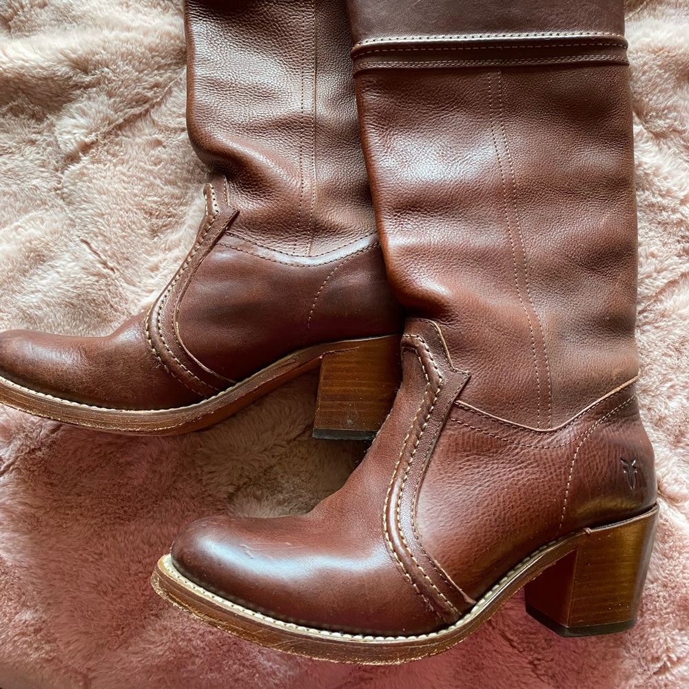 Frye leather boots